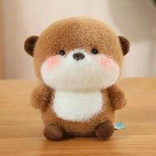 Faux European Mink Animal Plush Keychain & Bag Charm