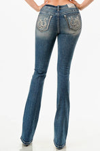 Double Horse Shoe Modify Mid-Rise Boot Cut Grace Jeans
