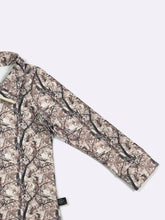 Kids Khaki Tree Camo Quarter Zip Shirt