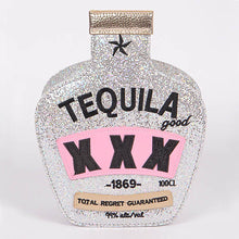 Black We Love Tequila Clutch
