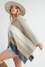 Multi Zuri Poncho Cardigan