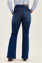 Dark High Waist T.C. Charlotte Flare Modern Indigo Judy Blue Jeans