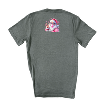Natural Bubble Santa Rhinestone Graphic Tees
