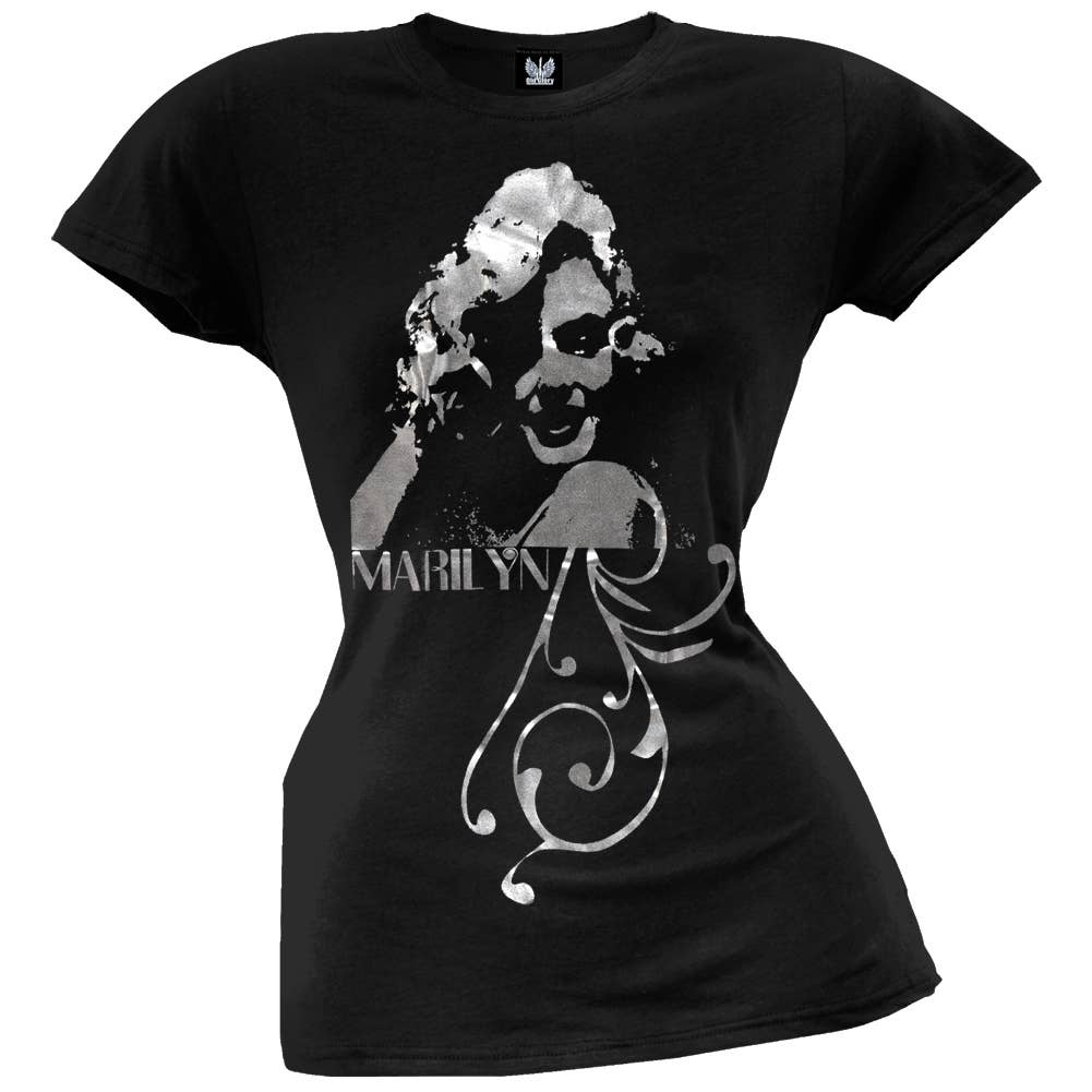 Marilyn Monroe - Silver Portrait T Shirt