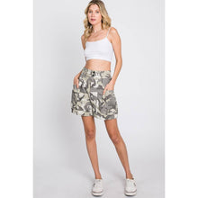 Olive Multi Mineral Washed Side Pocket Denim Oli+Hali Shorts
