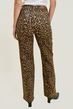 Leopard High Waist T.C. KIMBERLY Classic Straight Judy Blue Jeans