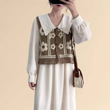 Black Crosa - Floral Crochet Knit Vest – Airy Summer Cover-Up