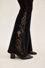 Black MR JAQUELINE w/ Lace Hem Detail Shadow Luxe Judy Blue Jeans