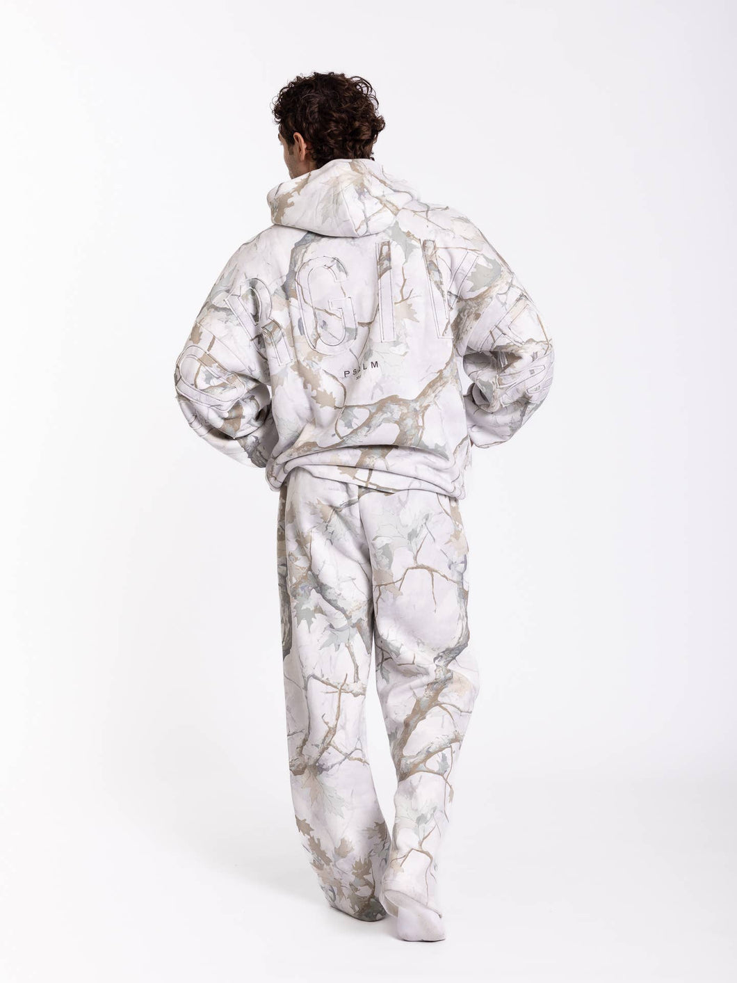 Light Camo Forgiben Kingdom Essential Patchwork Hoodie