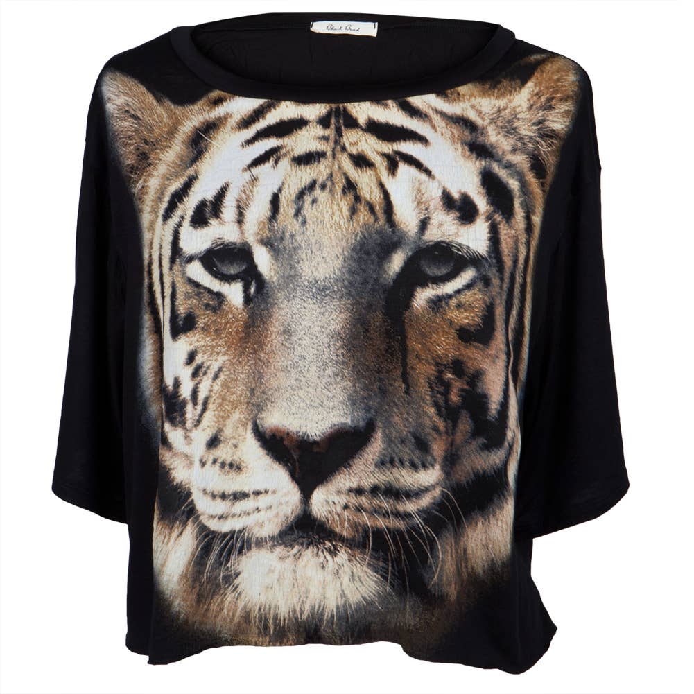 Tiger Half Shirt: SM