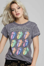 Steel Grey The Rolling Stones Burn Out Tee