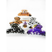 Halloween Oval Shape Hair Claw Clips: MIX COLOR / ONE(12)