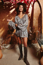 Green Multi Striped Long Sleeves V Neck Blouse Bucketlist Top