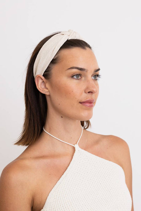 Natural Top Knotted Boho Headband – Casual & Comfortable