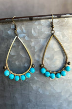 Cody Earrings Turquoise