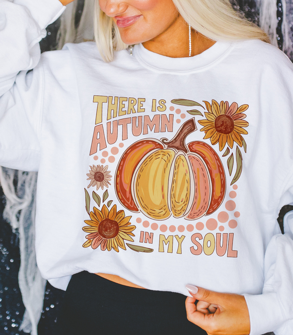 Natural There is Autumn in my Soul Tee