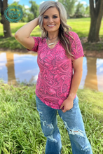 Pink Backroads Barbee Top