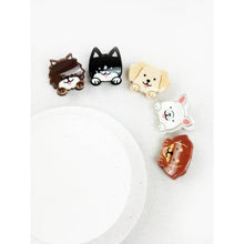 Premium Quality Mini Puppy Hair Claw Clip: MIX COLOR / ONE(12)