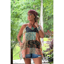 Patchwork Sunrise Jaded Gypsy Tank