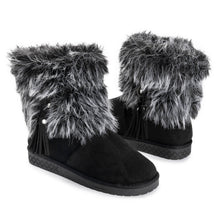 Black MUK LUKS Women's Ettore Mid-Calf Boots
