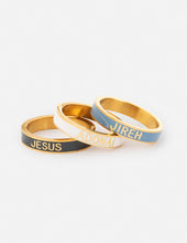 Names of God Enamel Ring Set: 5