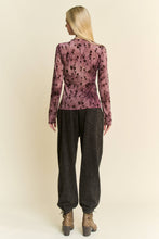 Black Rhinestone Elastic Waistband Davi & Dani Joggers
