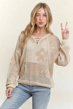 Oatmeal Long Sleeve Hoodie