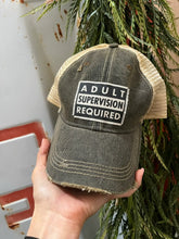 Adult Supervision Required Trucker Hat Baseball Cap