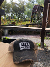 Beer Made Me Do It Distressed Trucker Cap