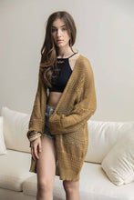 Bronze Relaxed Fit Boutique Cardigan:
