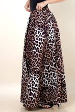 Gen Animal Print Wide Leg Pants