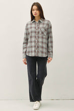 Heather Grey Classic Small Plaid Shirt