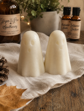 Mini Ghost Goat Milk Soap 2-Pack | Halloween Soap: Ghostly Vanilla (Vanilla)