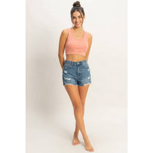 Teak Rose Cropped Tank Top