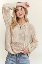 Oatmeal Long Sleeve Hoodie