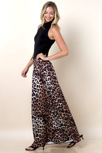 Gen Animal Print Wide Leg Pants