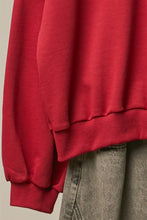 Red Merry Christmas 3D Letter Sweatshirt