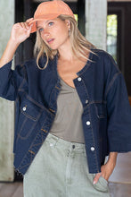 Denim Skeleton Embroideredy POL Jacket 6/19/23 6482