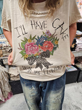 Cake With My Flowers Tattered Rare Bird Tee