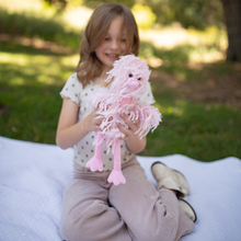 Feathers Pink Flamingo Plushie