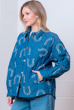 HORSESHOE PRINTED JACKET