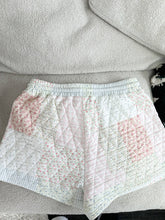 Quilted Pastel Sunkissed Coconut Shorts: