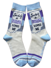 Somebody in Indiana Loves Me Women's Socks