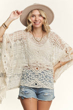 White Shoulder Boat Neck Crochet Lace Blouse