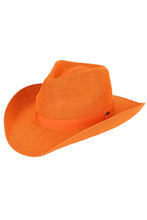 C.C College Team Color Summer Cowboy Hat: Royal