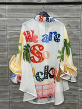 White Printed Shirt