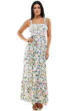 Meadow Bloom Sleevless Floral Maxi Dress