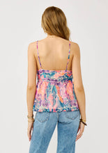 Blush Teal Spaghetti Strap V-Neck Ruched Tank