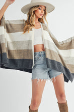 Multi Zuri Poncho Cardigan