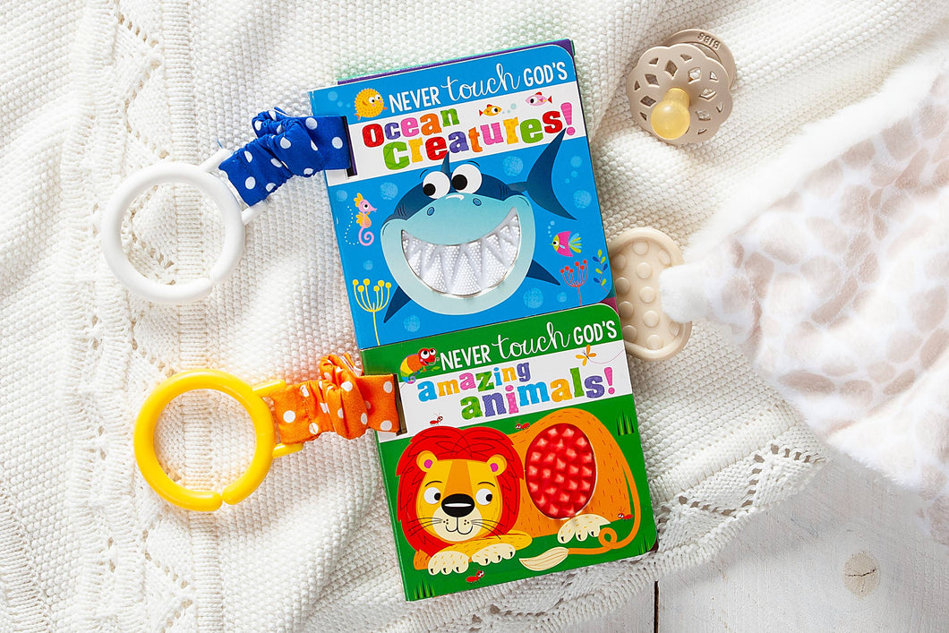 Never Touch Book Set (Clip-on Board Books, Ages 0+)